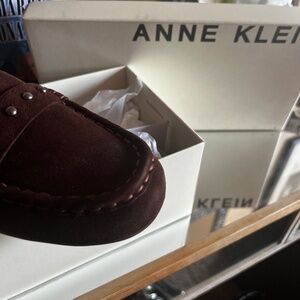Anne Klein studded driving loafer NWT